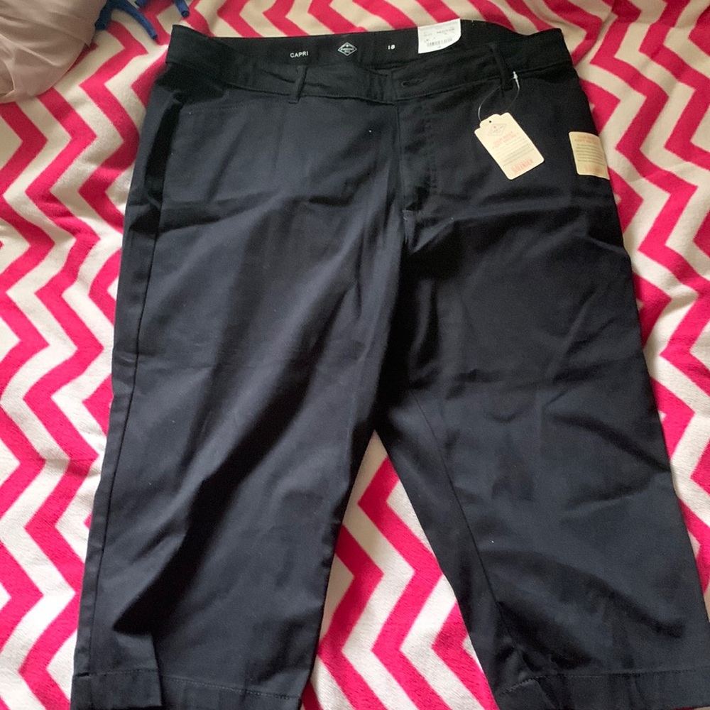 St.Jhon’s bay capri mid rise pants